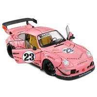 2020 RWB BODYKIT #23 "PINK PIG" PINK WITH GRAPHICS 1/18 DIECAST MODEL CAR BY SOLIDO