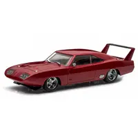 DOM'S 1969 DODGE CHARGER DAYTONA MAROON "FAST AND FURIOUS 6" MOVIE (2013) 1/43 DIECAST MODEL CAR BY GREENLIGHT