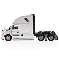 FREIGHTLINER NEW CASCADIA SLEEPER CAB TRUCK TRACTOR PEARL WHITE 1/50 DIECAST MODEL BY DIECAST MASTERS