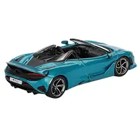 MCLAREN 750S SPIDER BELIZE BLUE METALLIC LIMITED EDITION 1/64 DIECAST MODEL CAR BY MINI GT