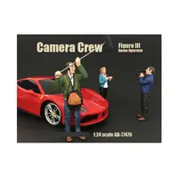 CAMERA CREW FIGURE III "BOOM OPERATOR" FOR 1:24 SCALE MODELS BY AMERICAN DIORAMA