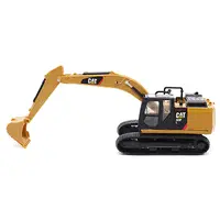 CAT CATERPILLAR 320F L HYDRAULIC EXCAVATOR YELLOW AND BLACK 1/64 DIECAST MODEL BY DIECAST MASTERS