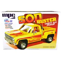 SKILL 2 MODEL KIT 1981 CHEVROLET 4X4 STEPSIDE PICKUP TRUCK "SOD BUSTER" 1/25 SCALE MODEL BY MPC