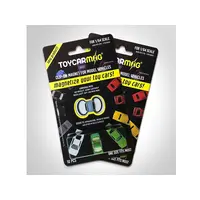 10 PIECE CLIP-ON MAGNETS CLIP AND DISPLAY FOR 1/64-1/55-1/76 SCALE MODEL CARS BY TOYSCARMAG