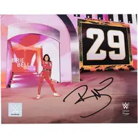 BRIE BELLA WWE AUTOGRAPHED 8" X 10" 2026 ROYAL RUMBLE RETURN PHOTOGRAPH