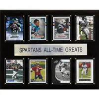 MICHIGAN STATE SPARTANS 12'' X 15'' ALL-TIME GREATS PLAQUE