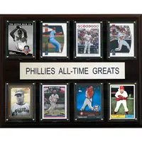 PHILADELPHIA PHILLIES 12'' X 15'' ALL-TIME GREATS PLAQUE