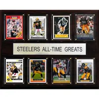 PITTSBURGH STEELERS 12'' X 15'' ALL-TIME GREATS PLAQUE