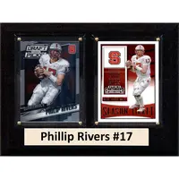 PHILIP RIVERS NC STATE WOLFPACK 6'' X 8'' PLAQUE