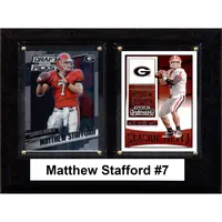 MATTHEW STAFFORD GEORGIA BULLDOGS 6'' X 8'' PLAQUE