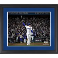 FREDDIE FREEMAN LOS ANGELES DODGERS FRAMED 16" X 20" 2024 WORLD SERIES GAME 1 GAME-WINNING WALK OFF GRAND SLAM PHOTOGRAPH