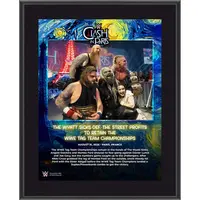 WYATT SICKS WWE 10.5" X 13" 2025 CLASH IN PARIS SUBLIMATED PLAQUE