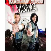 CHRIS SABIN AND ALEX SHELLY MOTOR CITY MACHINE GUNS WWE UNSIGNED ENTRANCE POSE PHOTOGRAPH