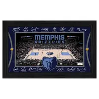 HIGHLAND MINT  MEMPHIS GRIZZLIES 2025 SIGNATURE COURT FRAMED PICTURE