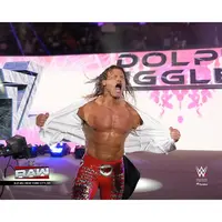 DOLPH ZIGGLER WWE UNSIGNED RETURN ENTRANCE PHOTOGRAPH