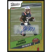 2021 CLASSICS SIGNIFICANT SIGNATURES GOLD #71 DAMIEN HARRIS/50