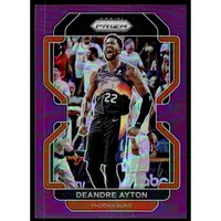 2021-22 PANINI PRIZM PRIZMS PURPLE #4 DEANDRE AYTON