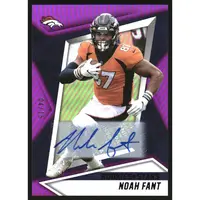 2021 ROOKIES AND STARS SIGNATURES PURPLE #66 NOAH FANT/15