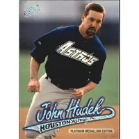 1997 ULTRA PLATINUM MEDALLION #317 JOHN HUDEK
