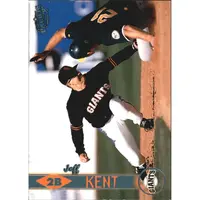 1999 PACIFIC PLATINUM BLUE #383 JEFF KENT