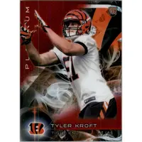 2015 TOPPS PLATINUM RED REFRACTORS #112 TYLER KROFT