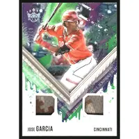 2021 DIAMOND KINGS DK MATERIALS HOLO SILVER #7 JOSE GARCIA/99