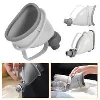 UNISEX POTTY PEE FUNNEL ADULT EMERGENCY URINAL DEVICE PORTABLE MALE FEMALE TOILET FOR CAR CAMPING TRAVEL OUTDOOR