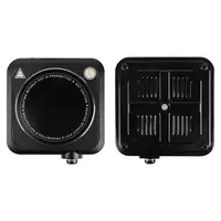 1000W ELECTRIC INFRARED SINGLE BURNER PORTABLE HEATING HOT PLATE STOVE COUNTERTOP RV HOTPLATE WITH 7.5” GLASS COOKTOP STEPLESS TEMPERATURE ADJUSTMENTS
