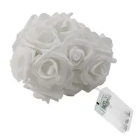 40 LEDS ROSE FLOWER STRING LIGHTS 10FT/3M BATTERY OPERATED DECORATIVE LIGHTS FOR ANNIVERSARY VALENTINE'S WEDDING BEDROOM