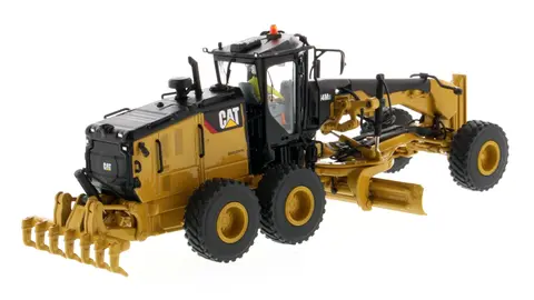 CAT CATERPILLAR 14M3 MOTOR GRADER WITH OPERATOR "HIGH LINE SERIES" 1/50 DIECAST MODEL BY DIECAST MASTERS