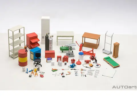 GARAGE KIT SET FOR 1/18 SCALE MODELS BY AUTOART