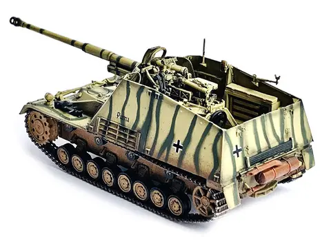 GERMAN SD.KFZ.164 HORNISSE "NASHORN" ARMORED VEHICLE "PUMA GERMAN ARMY" "NEO DRAGON ARMOR" SERIES 1/72 PLASTIC MODEL BY DRAGON MODELS