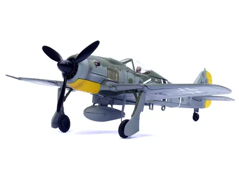 FOCKE-WULF FW 190A AIRCRAFT "108-VICTORY ACE HAUPTMANN HANS 'ASSI' HAHN GRUPPENKOMMANDEUR III./JG 2 RICHTHOFEN FRANCE" (1942) GERMAN LUFTWAFFE 1/72 DIECAST MODEL AIRPLANE BY LEGION