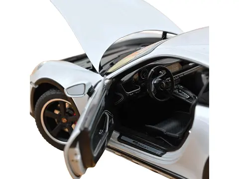 2023 PORSCHE 911 DAKAR ICE GRAY METALLIC 1/18 DIECAST MODEL CAR BY NOREV
