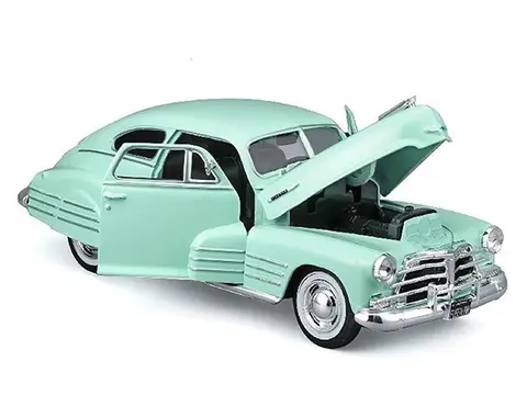 1948 CHEVROLET FLEETLINE AEROSEDAN LIGHT GREEN "SPECIAL EDITION" SERIES 1/25 DIECAST MODEL CAR BY MAISTO
