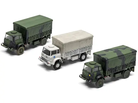 LEVEL 1 MODEL KIT BRITISH ARMY 4-TON 4X4 GS TRUCK WITH 3 SCHEME OPTIONS 1/76 SCALE PLASTIC MODEL KIT BY AIRFIX