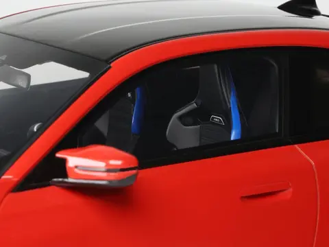 2023 AC SCHNITZER ACS2 SPORT (BMW M2) TORONTO RED WITH BLACK TOP 1/18 MODEL CAR BY GT SPIRIT