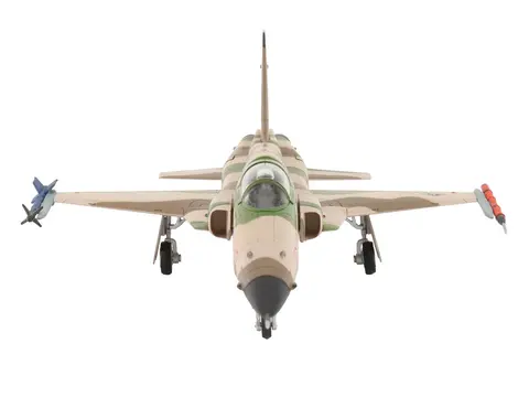 NORTHROP F-5N TIGER II AIRCRAFT "RED 117 761533 ADVERSARY FIGHTER VFC-111 SUNDOWNERS" UNITED STATES NAVY "AIR POWER SERIES" 1/72 DIECAST MODEL BY HOBBY MASTER