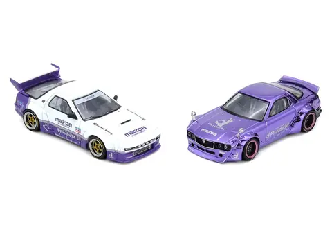 INTERNATIONAL AUTOMOTIVE MODIFIED (IAM) "2025 THAILAND" BOX SET OF 2 PIECES 1/64 DIECAST MODEL CARS BY INNO MODELS