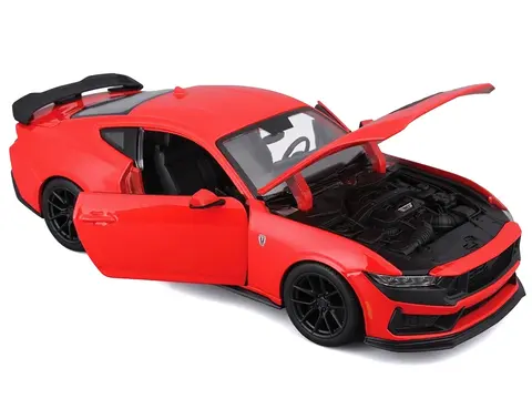 2024 FORD MUSTANG DARK HORSE RED "SPECIAL EDITION" SERIES 1/24 DIECAST MODEL CAR BY MAISTO