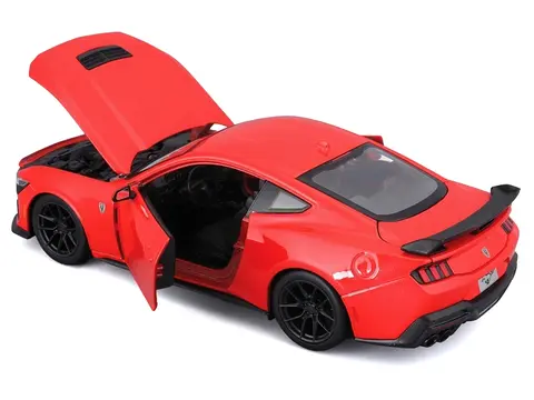 2024 FORD MUSTANG DARK HORSE RED "SPECIAL EDITION" SERIES 1/24 DIECAST MODEL CAR BY MAISTO