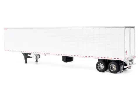 GREAT DANE EVEREST 53FT REFRIDGERATED TRAILER WHITE "TRANSPORT SERIES" 1/64 DIECAST MODEL BY DIECAST MASTERS