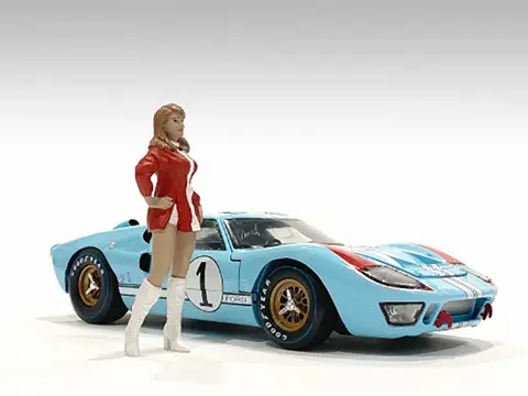 "RACE DAY 2" FIGURINE VI FOR 1/18 SCALE MODELS BY AMERICAN DIORAMA