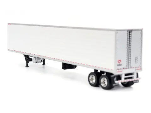 GREAT DANE EVEREST 53FT REFRIGERATED TRAILER WHITE "TRANSPORT SERIES" 1/50 DIECAST MODEL BY DIECAST MASTERS