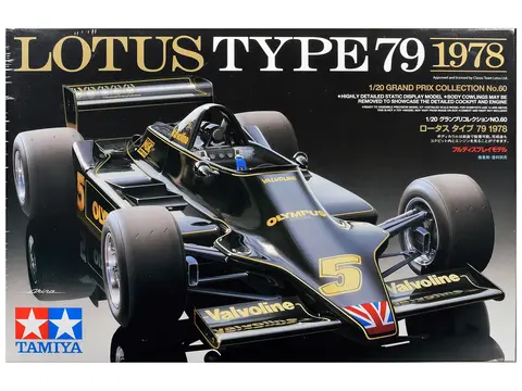 MODEL KIT 1978 LOTUS TYPE 79 "GRAND PRIX COLLECTION" 1/20 SCALE MODEL BY TAMIYA
