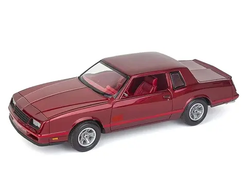 LEVEL 4 MODEL KIT 1987 CHEVROLET MONTE CARLO SS 1/24 SCALE MODEL BY REVELL