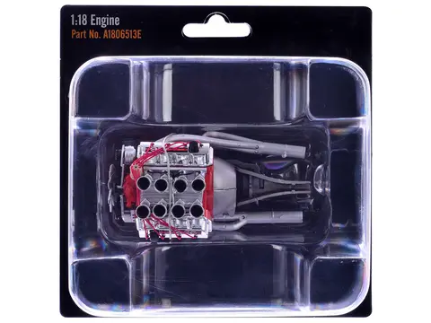 426 INJECTED HEMI ENGINE REPLICA FROM "1965 DODGE CORONET AWB" 1/18 MODEL BY ACME