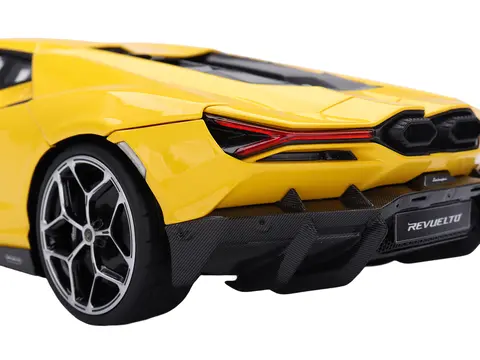 LAMBORGHINI REVUELTO GIALLO (YELLOW) 1/18 MODEL CAR BY TOP SPEED