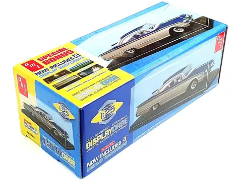COLLECTIBLE DISPLAY SHOW CASE FOR 1/24-1/25 SCALE MODEL CARS BY AMT