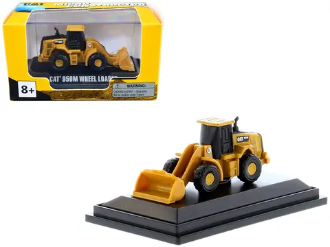 CAT CATERPILLAR 950M WHEEL LOADER YELLOW "MICRO-CONSTRUCTOR" SERIES DIECAST MODEL BY DIECAST MASTERS